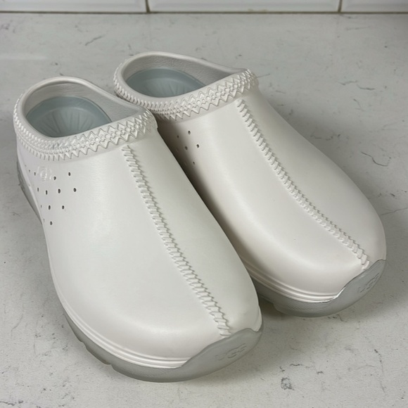 UGG Men’s Tasman Sport Size 8 White Slip-on Shoe Clog - Picture 8 of 14
